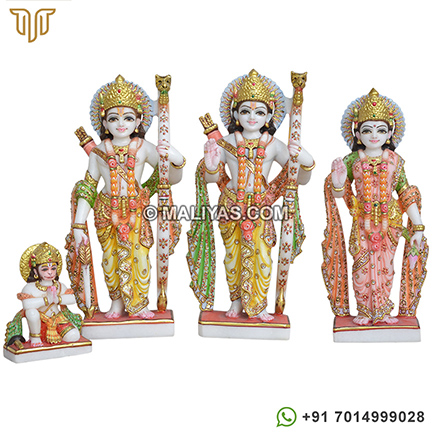 Superior quality Marble Ram Darbar Statue