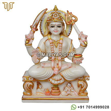 Superior quality Marble Santoshi Ma statue