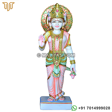 White Marble Laxmi