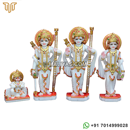 White Marble Ram Darbar Idol