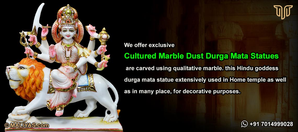 Fiber Durga Mata Statue