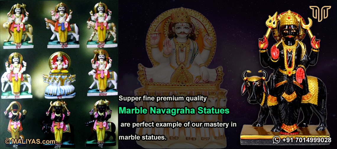 Marble Navagraha Statue